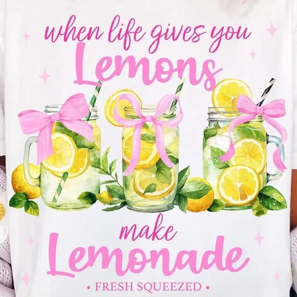 Coquette When life gives you Lemons Shirt - Picture 2 of 4